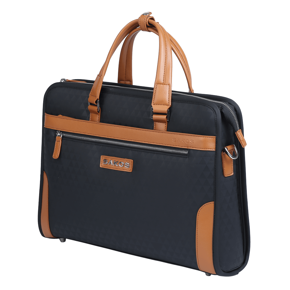 Cặp Laptop Công Sở Phối Da Thời Trang SAKOS LEGEND 06 I14