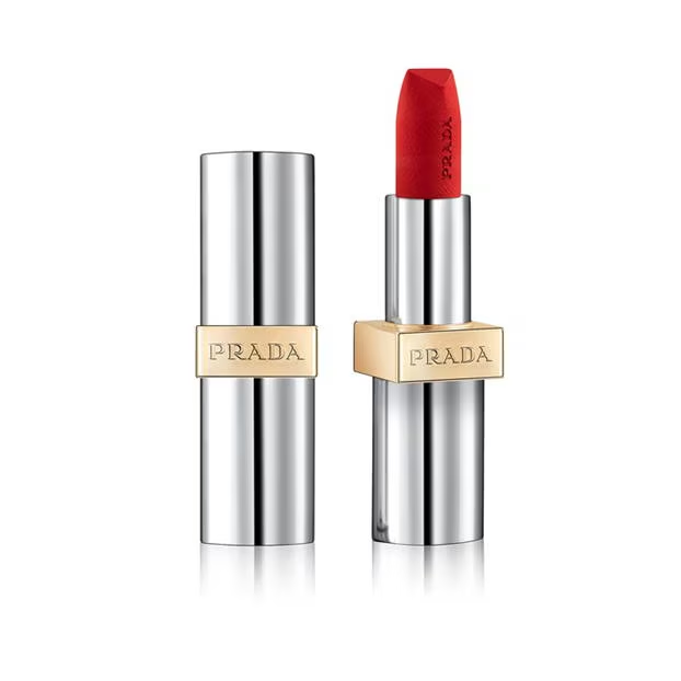 Son màu Prada Monochrome Durable Weightless Lipcolor R28_Fuoco 3.8g