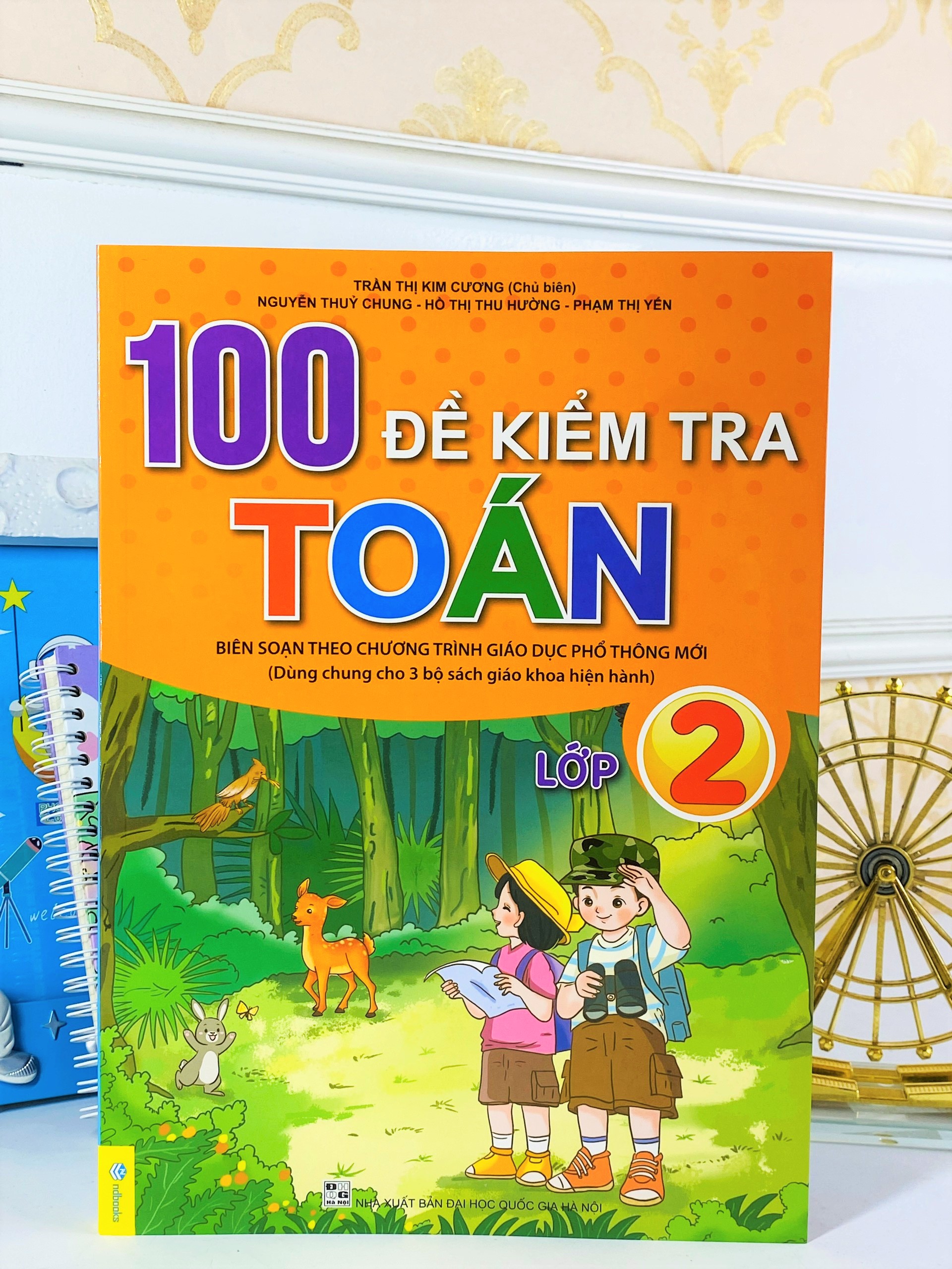 Sách - 100 Đề Kiểm Tra Toán 2 - Biên soạn theo chương trình GDPT mới - ndbooks