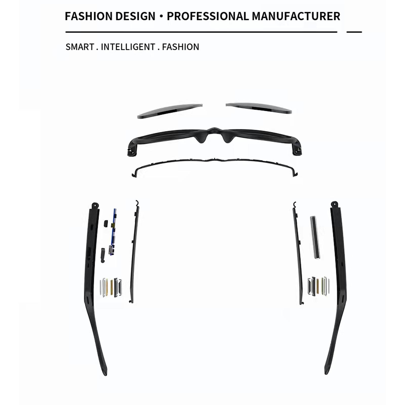 GS01 Smart Sunglasses Wireless BT5.0 Stereo Headset Music Audio Outdoor Cycling Sunglasses Headphones With Mic