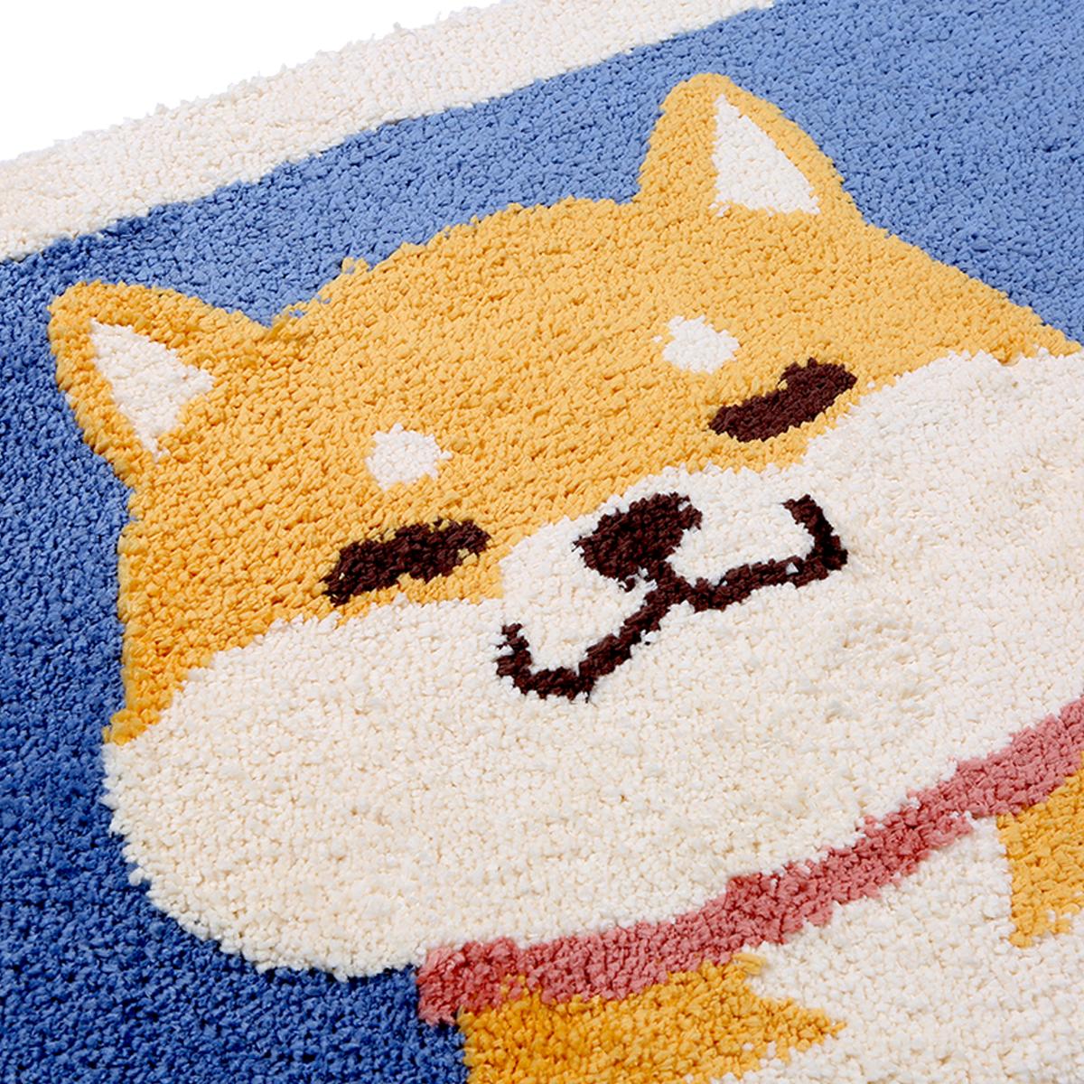 Thảm chùi chân trong nhà thiết kế in họa tiết hoạt hình, thấm hút tốt