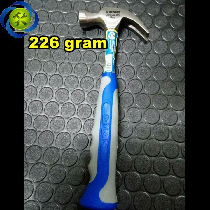 Búa nhổ đinh cán sắt C-Mart G0005-8 8oz (226 grams)