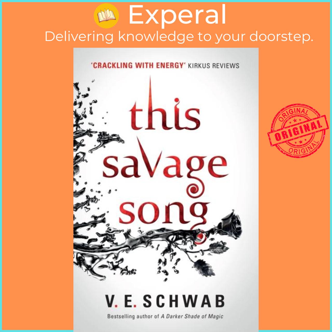 Sách - This Savage Song collectors hardback by V.E. Schwab (UK edition, hardcover)