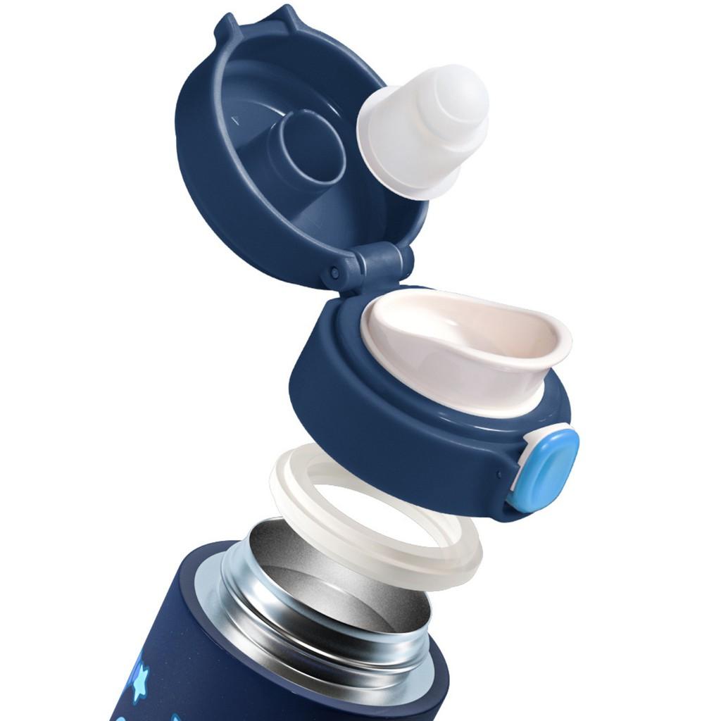 Bình Giữ Nhiệt Cho Bé Có Quai Đeo Vai 360ml