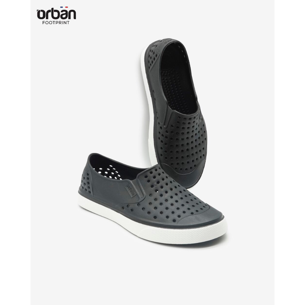 Giày nhựa mẫu mới URBAN NATIVE màu đen trắng