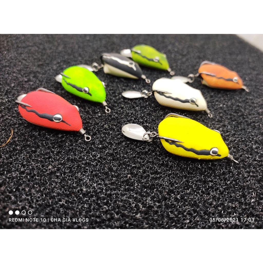 Mồi giả nhái hơi Sóc mới 3NF / Mồi lure sóc mắt lồi 3NF chuyên săn hàng khủng lóc,vược,bông ...