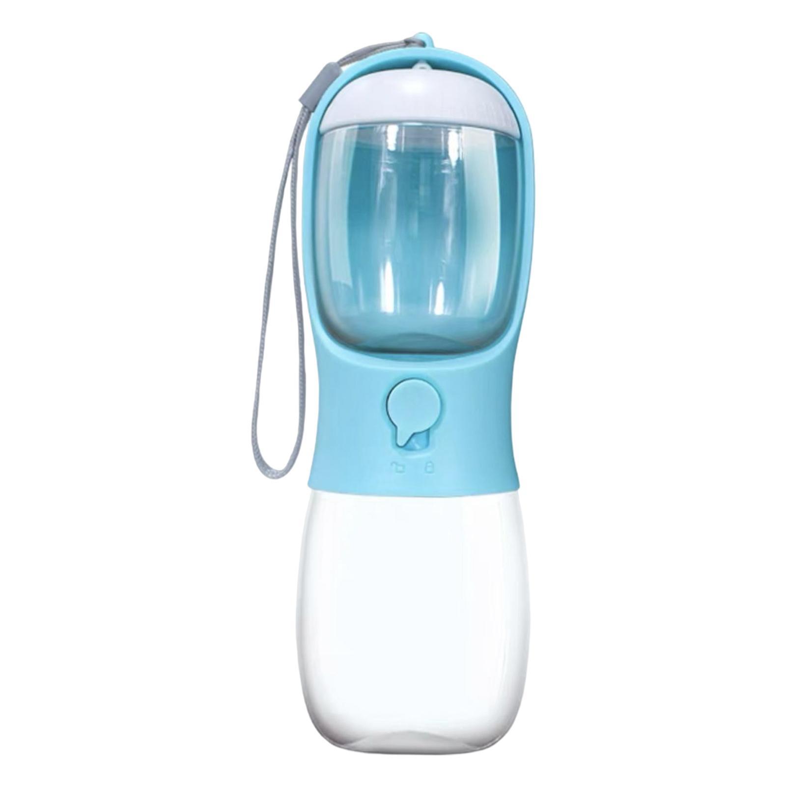 2 in 1 Food Bowl Feeding Supplies Portable Dog Water Bottle for Travel Cats Walking