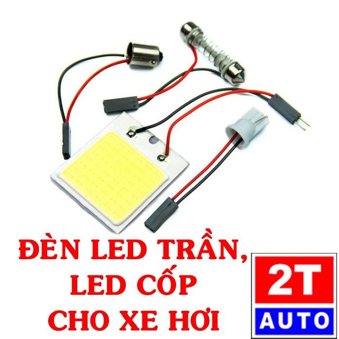 Đèn led trần, led cốp, đèn đọc sách cho xe hơi ô tô siêu sáng, loại cao cấp: SKU:299