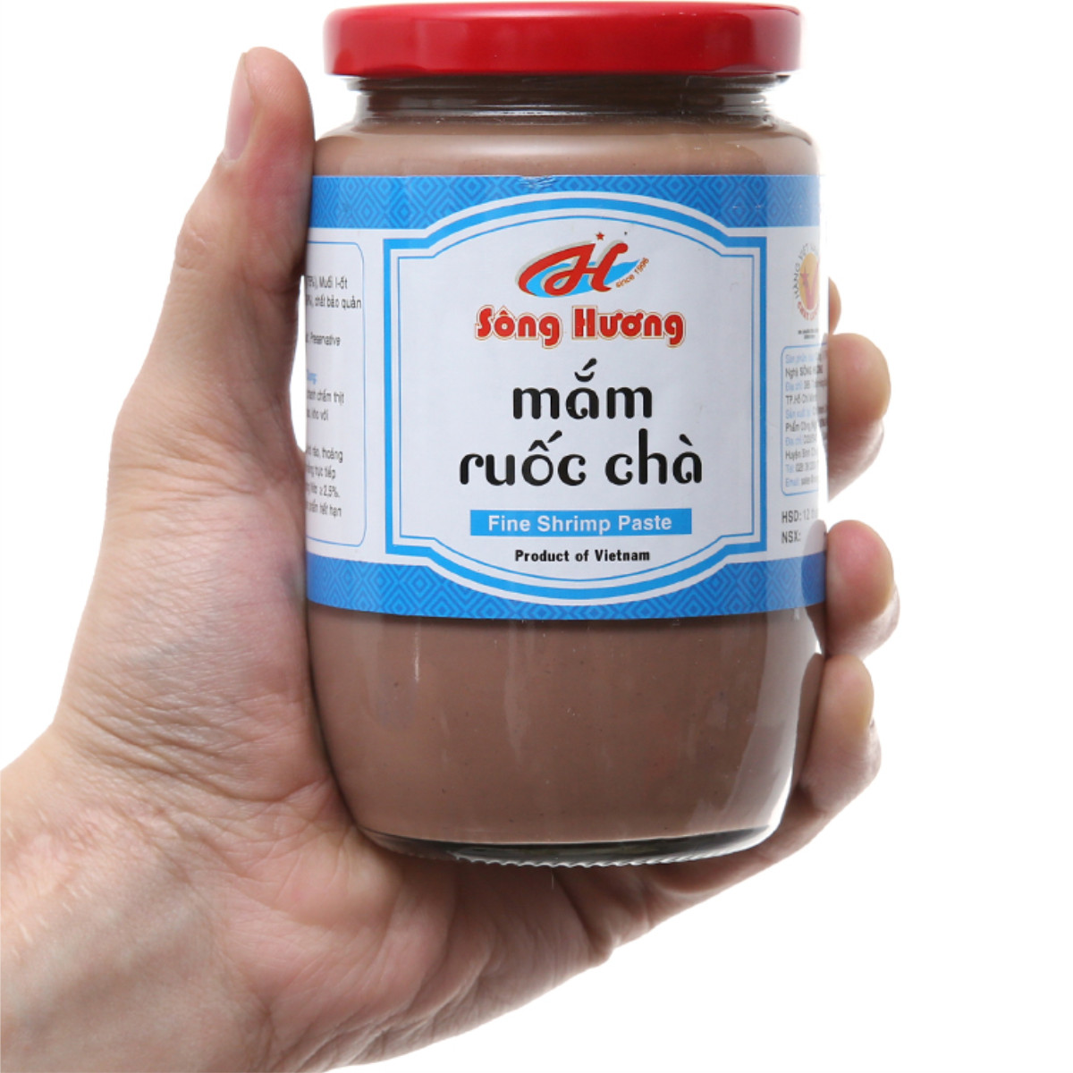 Combo 1 Hũ Mắm Ruốc Huế 430g + 1 Hũ Mắm Ruốc Chà 430g Sông Hương Foods