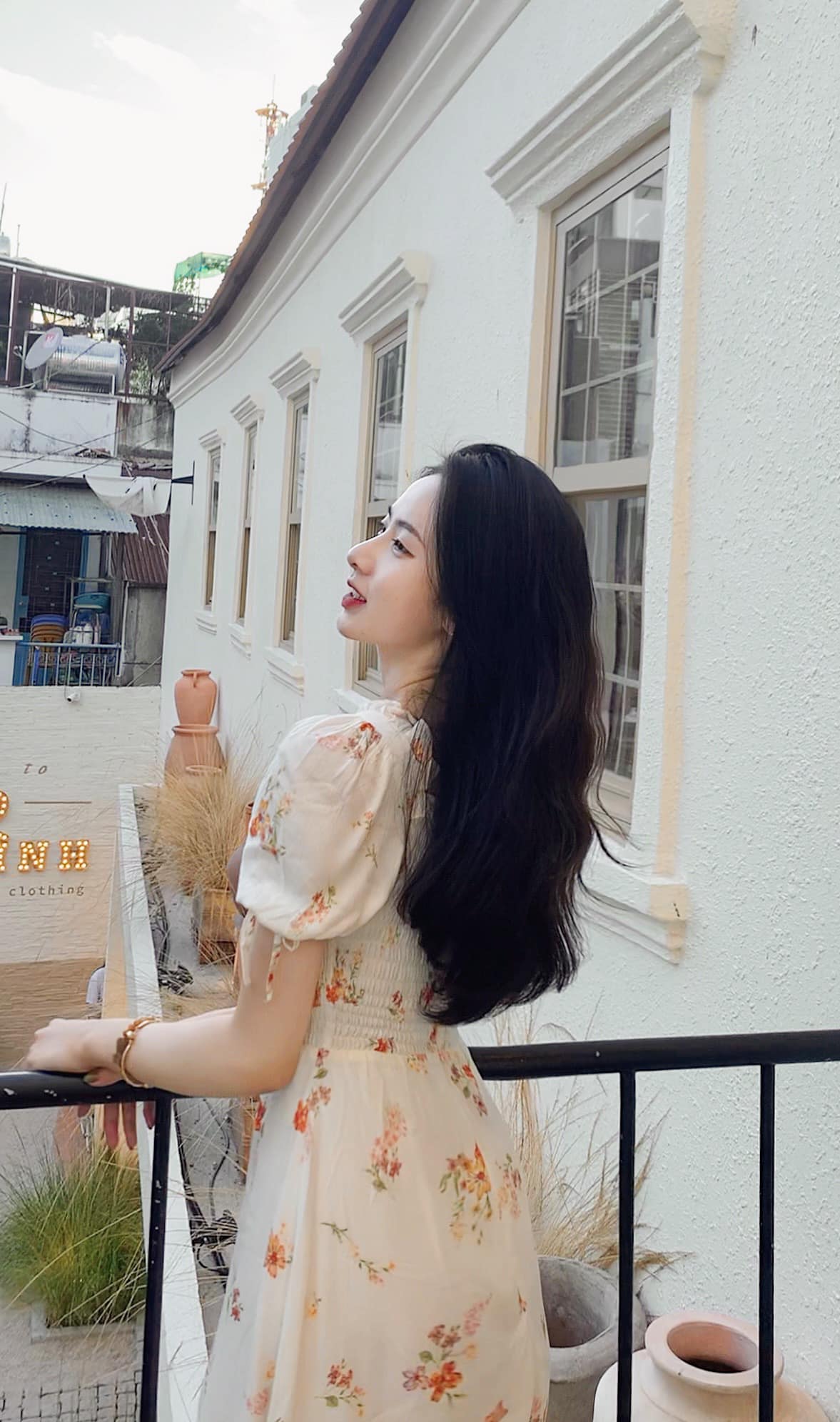 Đầm trắng hoa Audrey Dress Gem Clothing SP060517