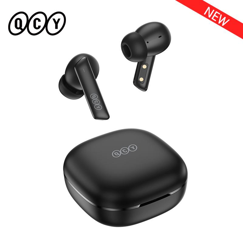 Tai nghe không dây QCY HT05 ANC Khử tiếng ồn 40dB Tai nghe Bluetooth 5.2 6 Mic ENC HD Gọi TWS Chế độ trong suốt Màu sắc: HT05 Trắng
