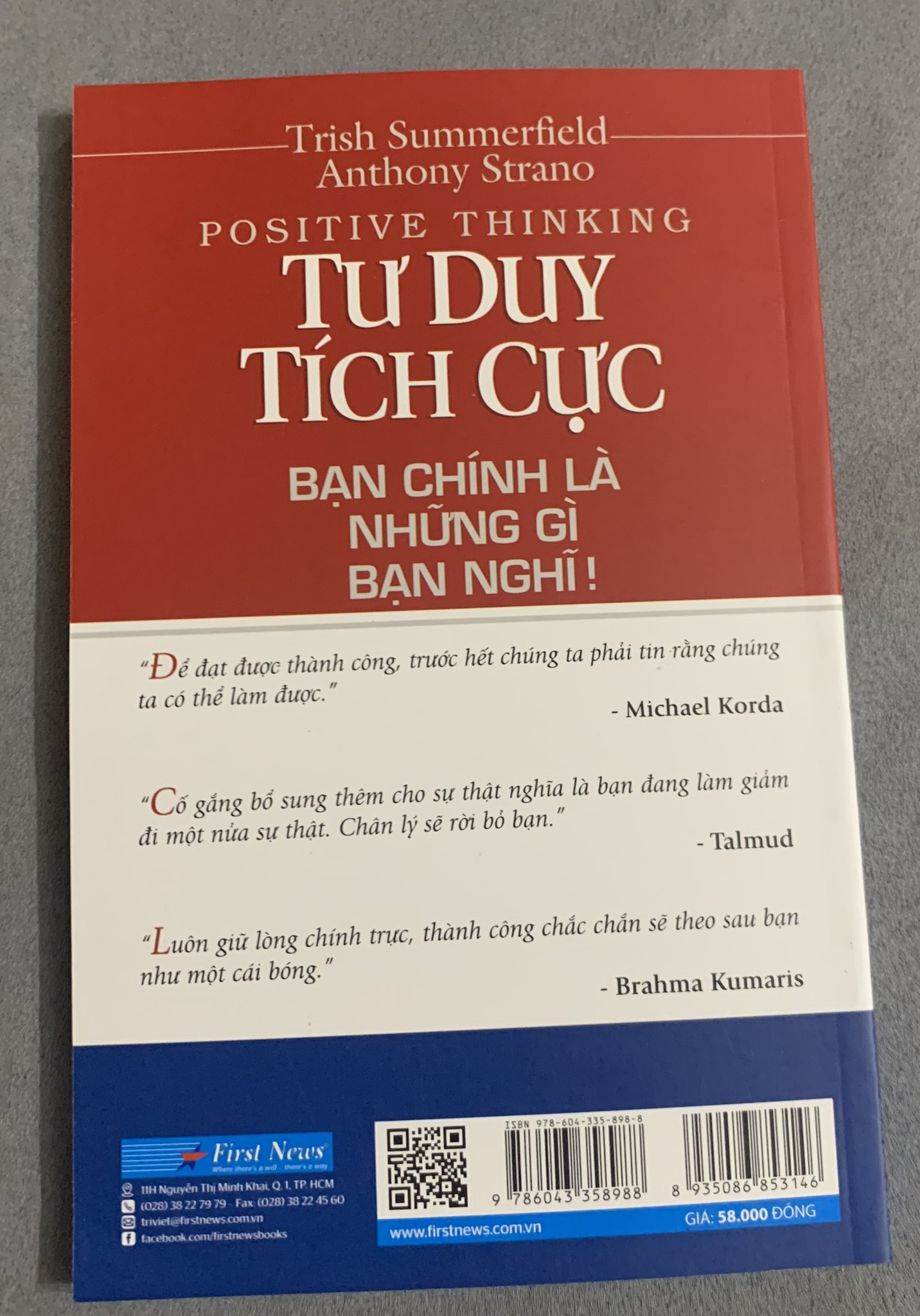 Tư Duy Tích Cực - Bạn Chính Là Những Gì Bạn Nghĩ