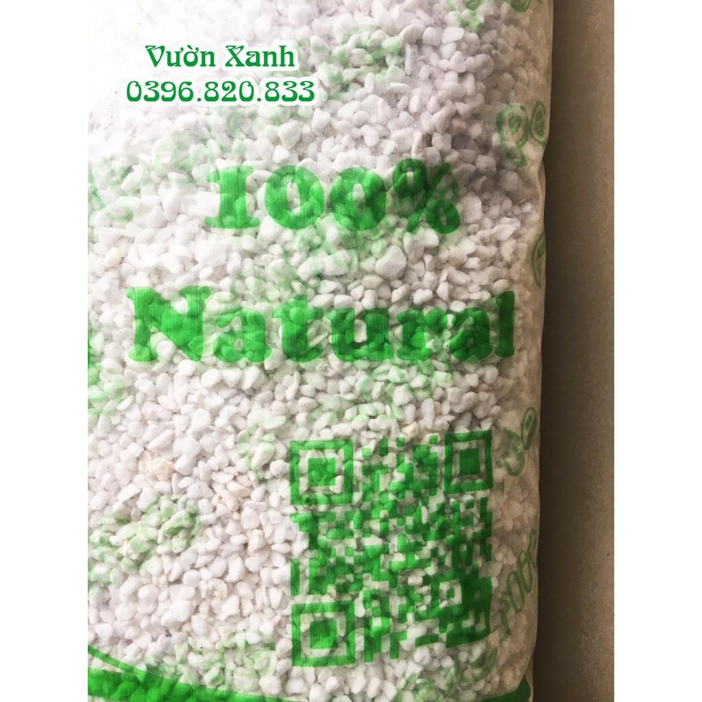 Đá Perlite Namix hay đá trân châu 8dm3 trồng cây thủy canh, sen đá