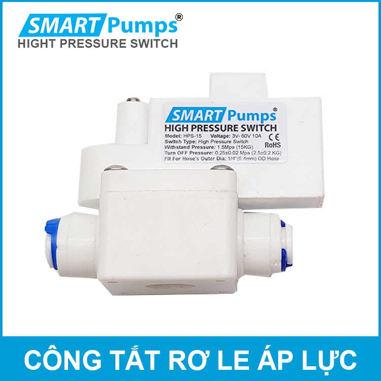 Công tắt áp cao máy bơm máy lọc nước Smartpumps chính hãng