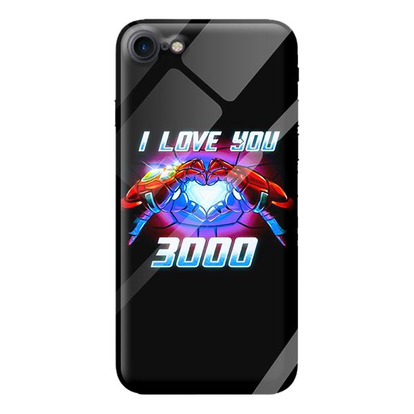 Ốp kính cường lực cho iPhone 8 mẫu LOVE 35 - Hàng chính hãng
