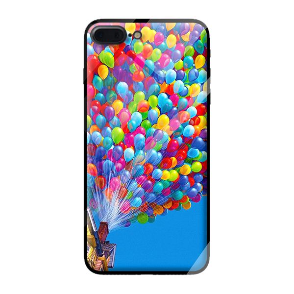 Ốp lưng kính cường lực cho iPhone 8 Plus MÀU SẮC 6 - Hàng chính hãng