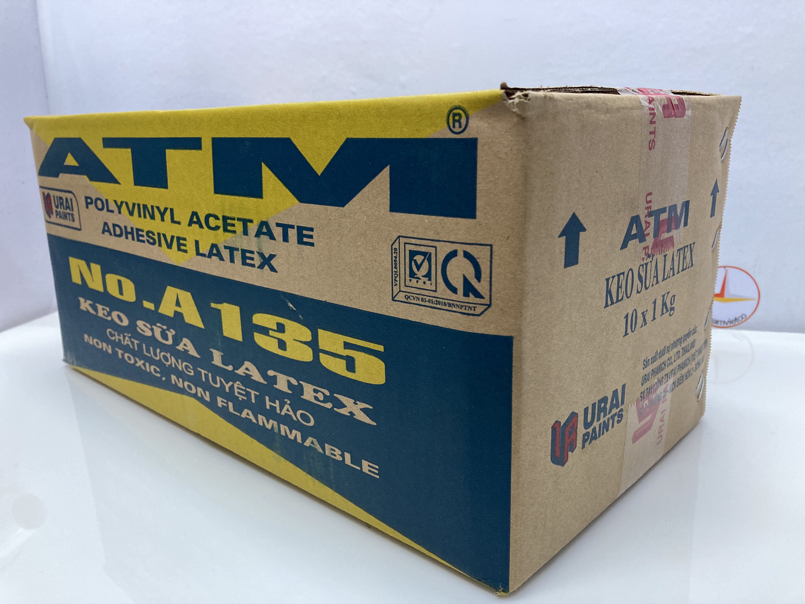 Keo sữa ATM Latex dán giấy, dán simili, làm slime bịch 1KG