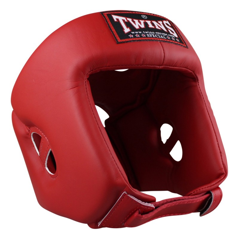 Bảo Hộ Đầu Thi Đấu Twins Hgl-4 Competition Head Gear/ Boxing/ KickBoxing/ MuayThai/ Đỏ