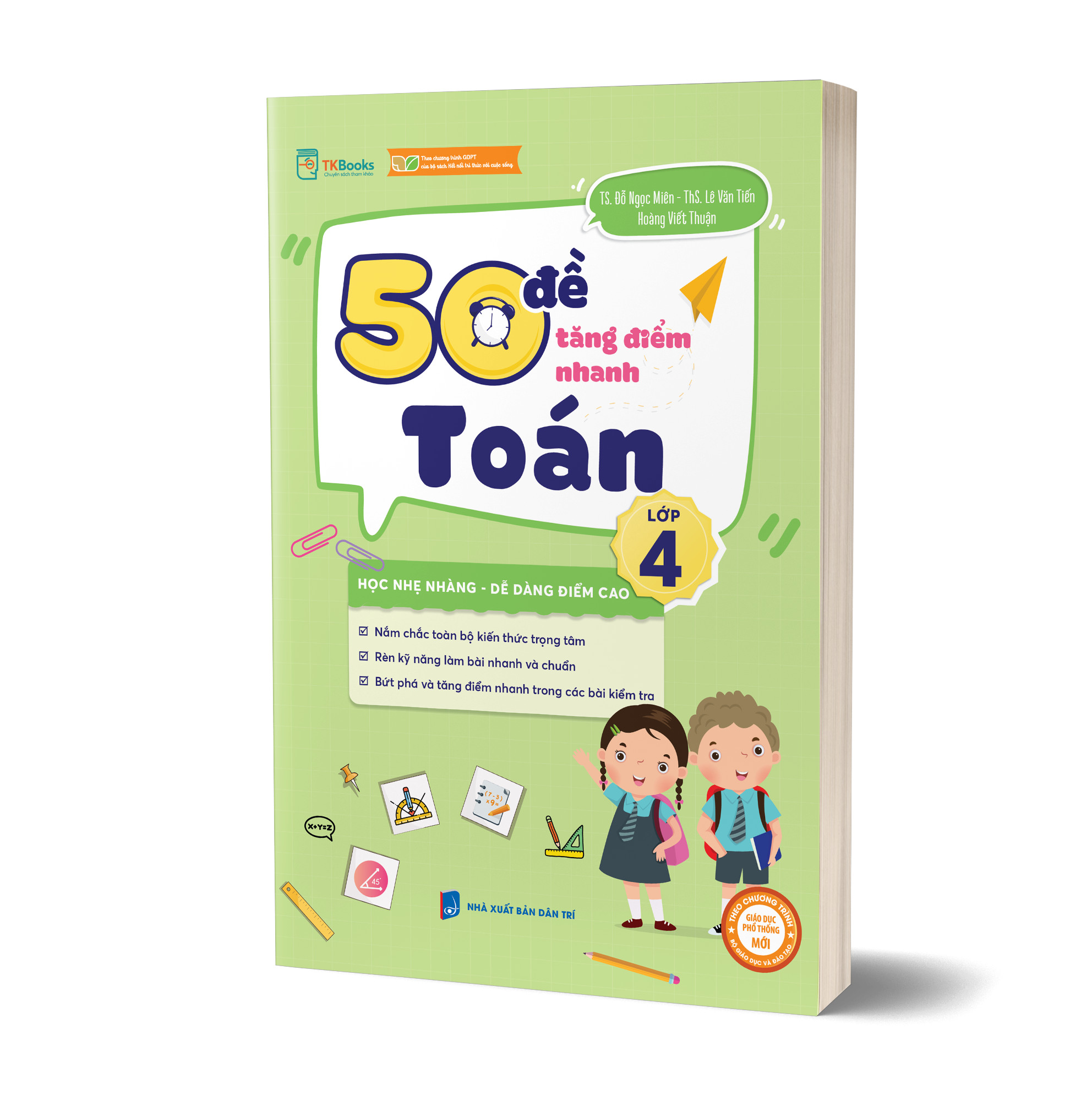 Sách 50 Đề Tăng Điểm Nhanh 3 Môn Lớp 4 - Toán - Tiếng Việt - Tiếng Anh - Theo Chương Trình Mới (Combo 3 Cuốn)