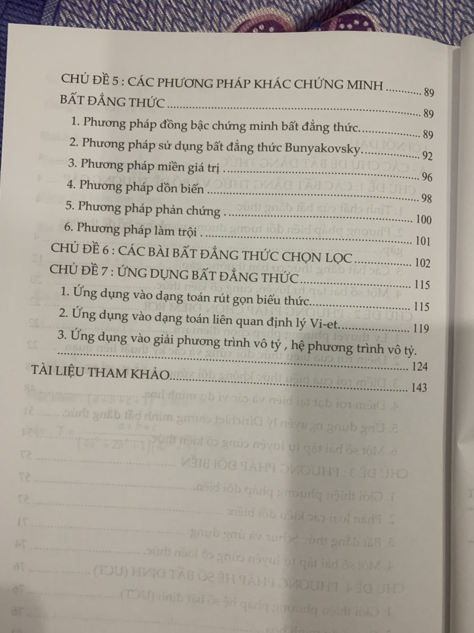 Các chủ đề Bất đẳng thức ôn thi vào Lớp 10