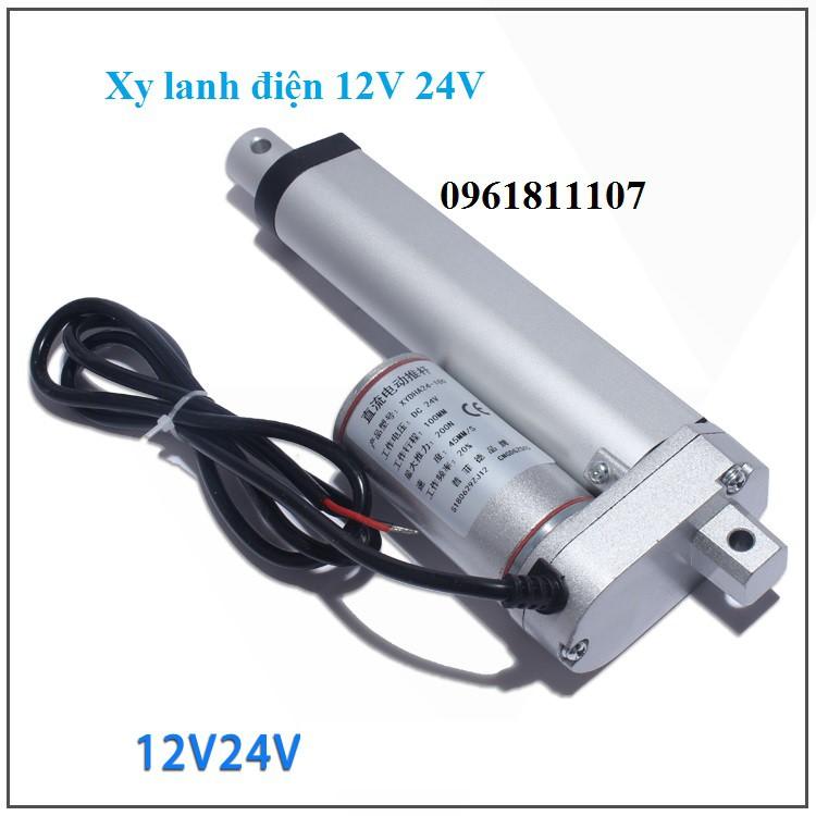 Xi lanh điện 12v lực nâng 500N