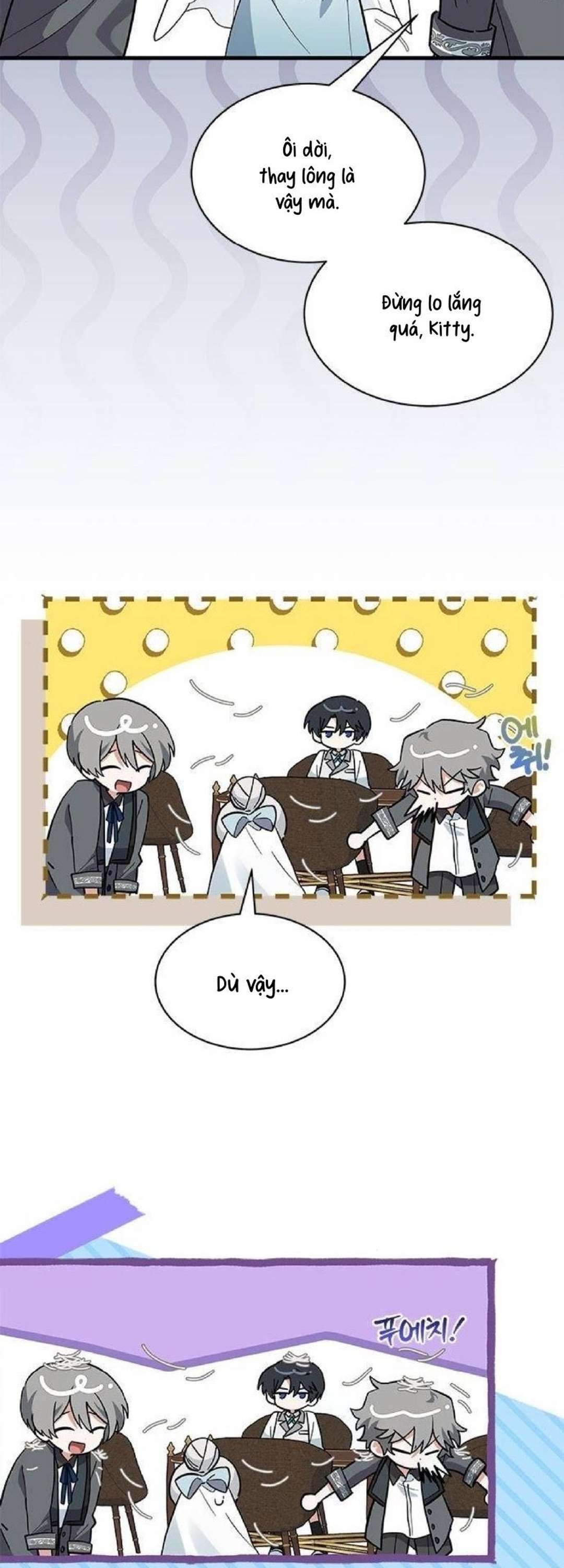 mèo con được gia tộc sói nhận nuôi? chapter 27 7