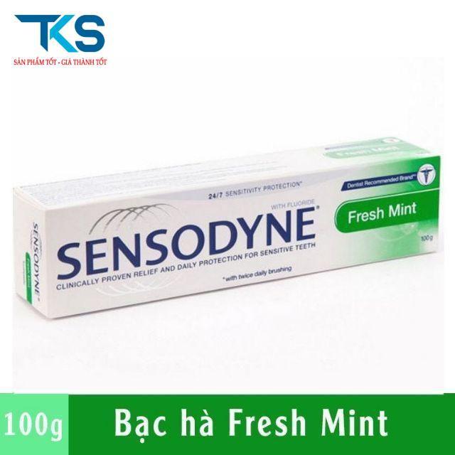 Kem đánh răng Sensodyne 100g thơm mát bảo vệ răng miệng toàn diện