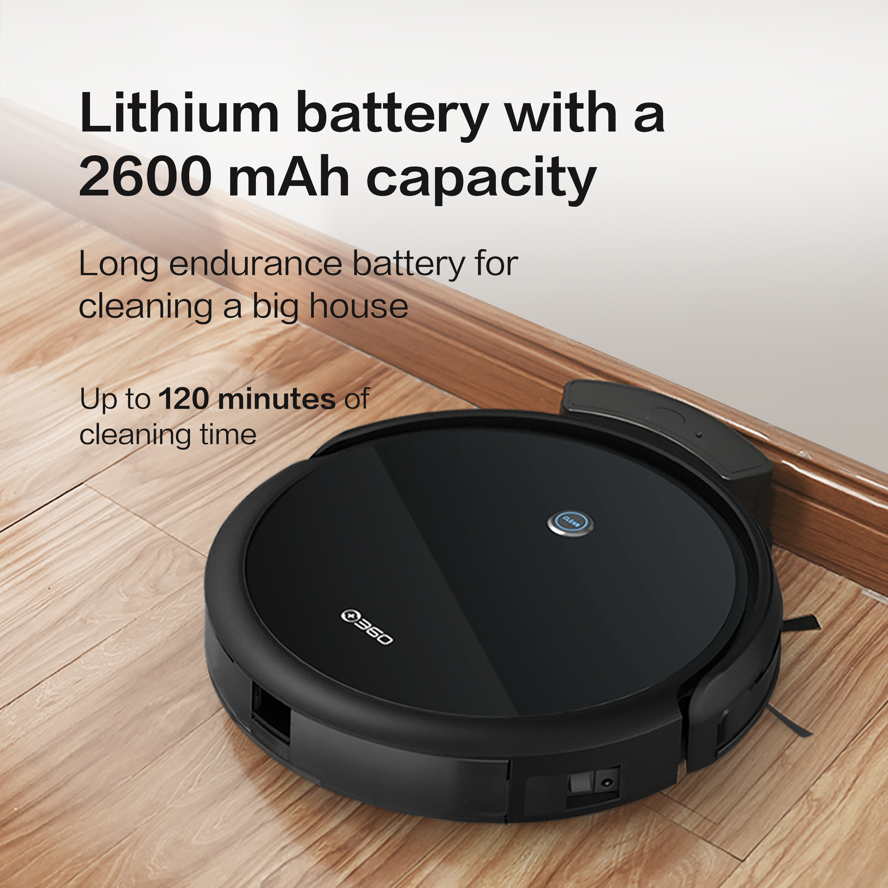 Robot hút bụi Vacuum 360 C50 - Robot Vacuum Cleaner Tự động thông minh  - Hàng Chính Hãng