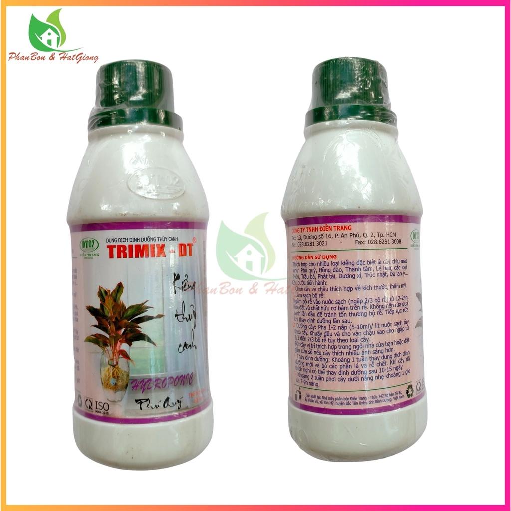 Phân Bón Lá Thủy Canh Kiểng Chai 100ml - Điền Trang - Shop Phân Bón và Hạt Giống