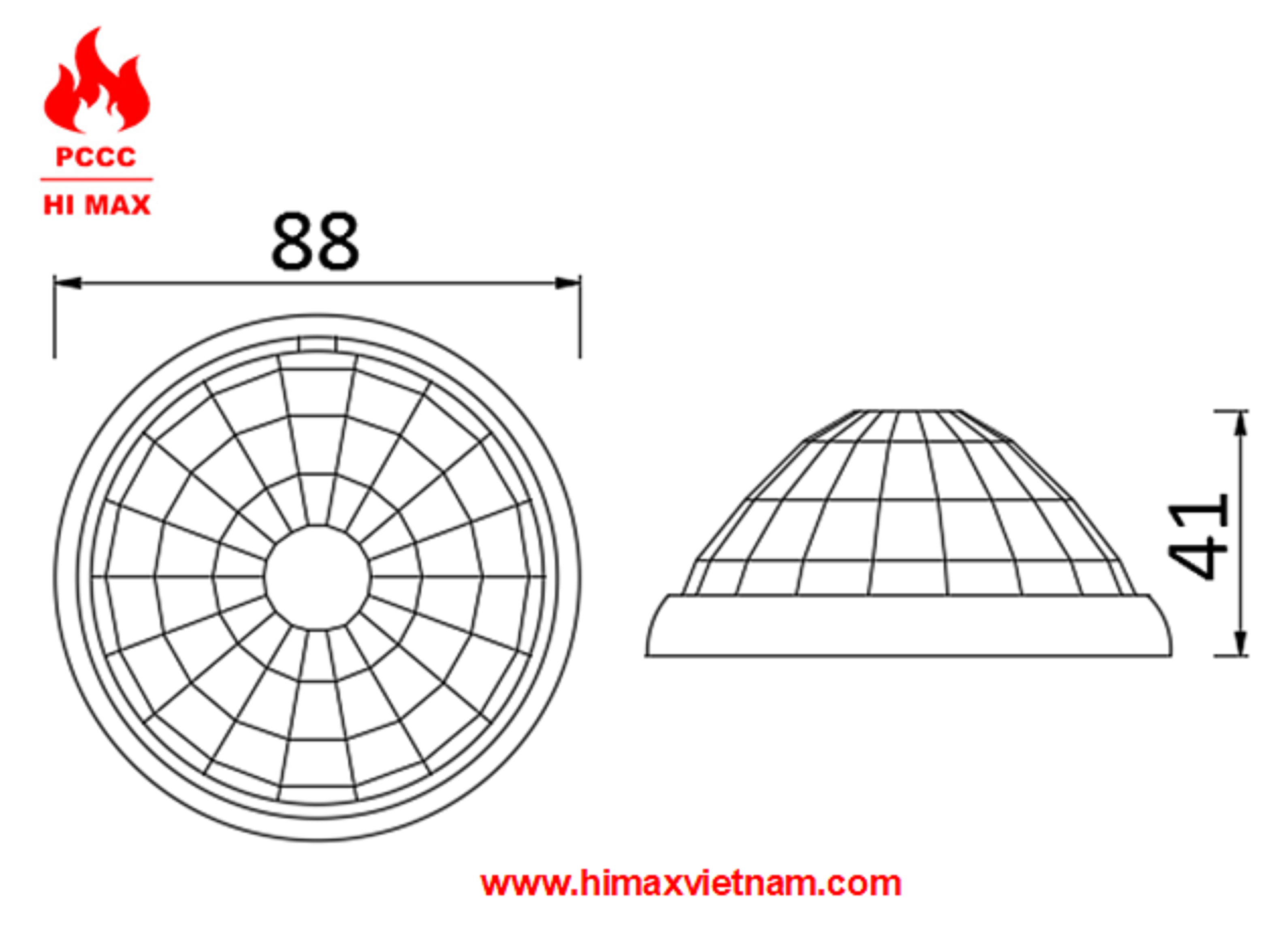 Đèn báo vị trí  hi max HE2003