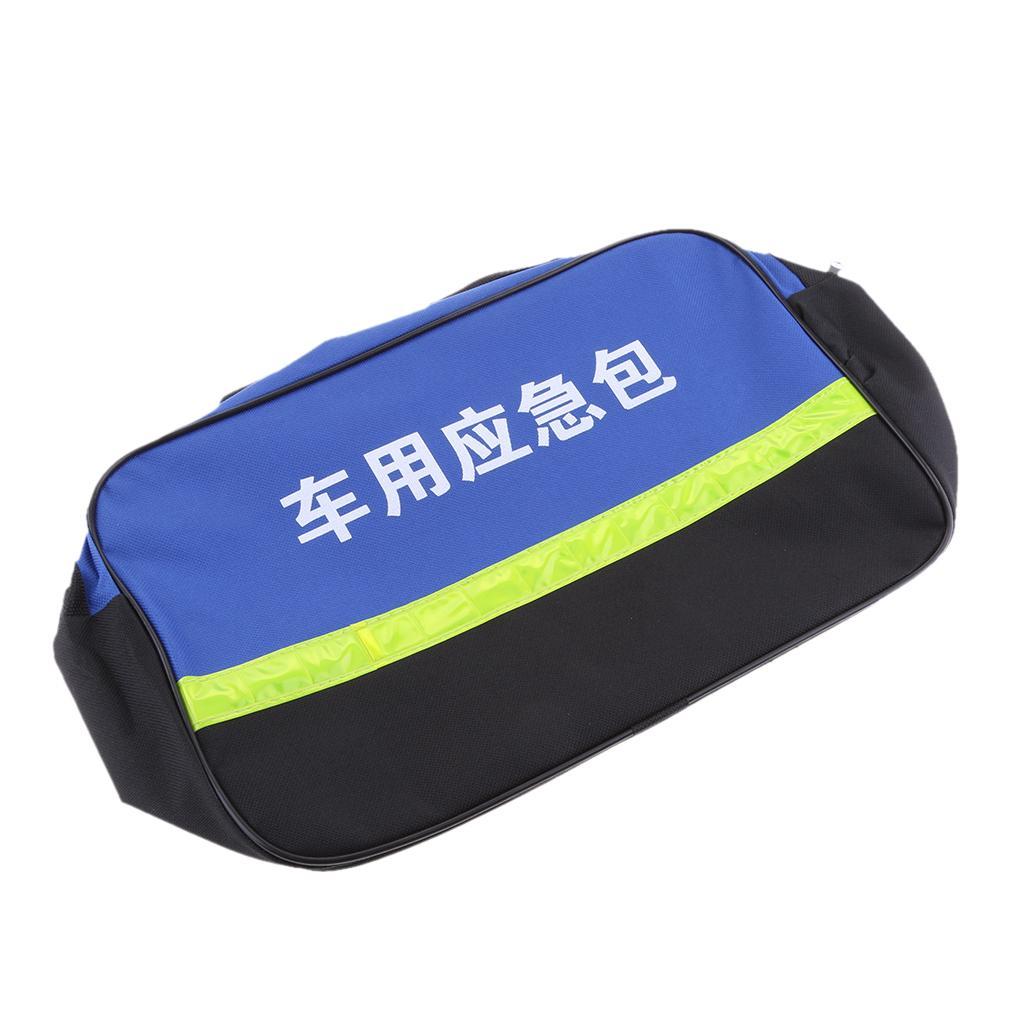 Car Trunk Boot Organizer Bag Automobile Tool Storage Carrying Bag Blue