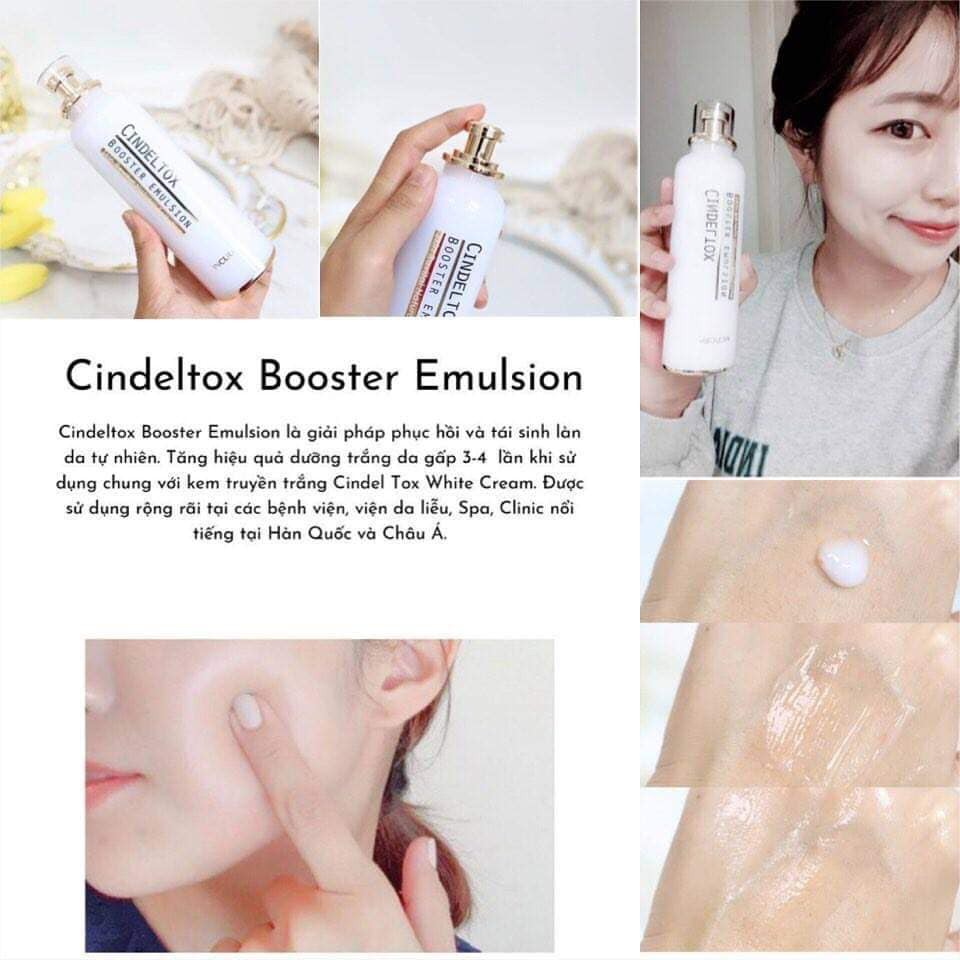 Nhũ Tương Trắng Da Cindel Tox BOOSTER EMULSION