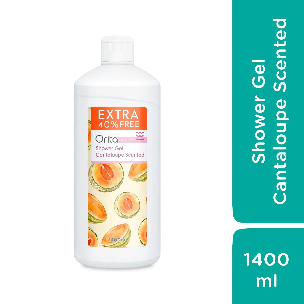 Gel Tắm Orita Hương Dưa Đỏ Shower Gel Cantaloupe Scented 1400ml