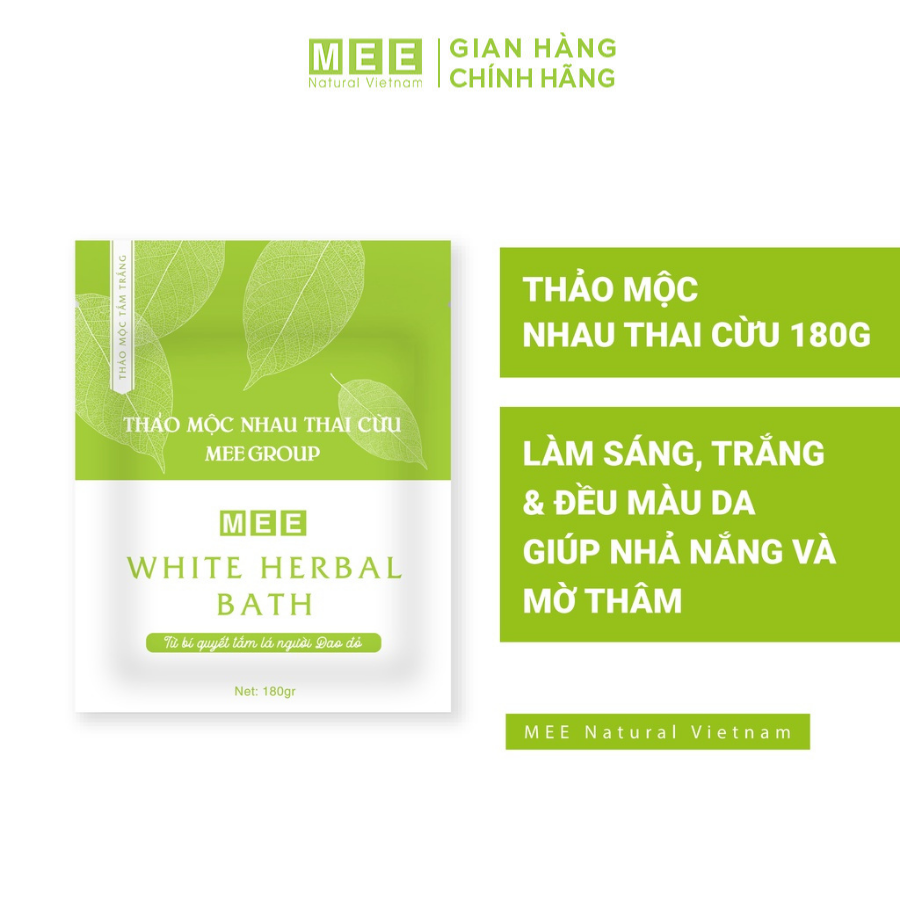 COMBO 2 Tắm Trắng Thảo Mộc Nhau Thai Cừu MEE NATURAL