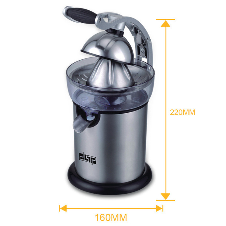 Máy vắt cam, quýt, chanh cao cấp thương hiệu DSP công suất 130W Dung tích 1000ml - Hàng nhập khẩu