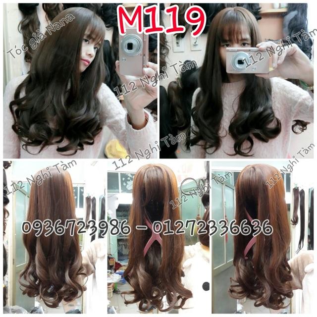 Tóc nguyên đầu xoăn đủ dáng đủ mầu