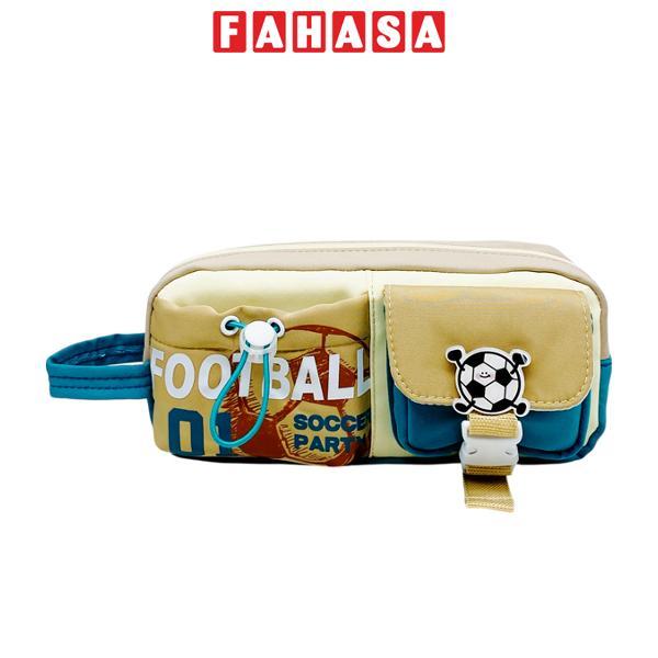 Bóp Viết Football - Yescholar 9335 - Màu Kem