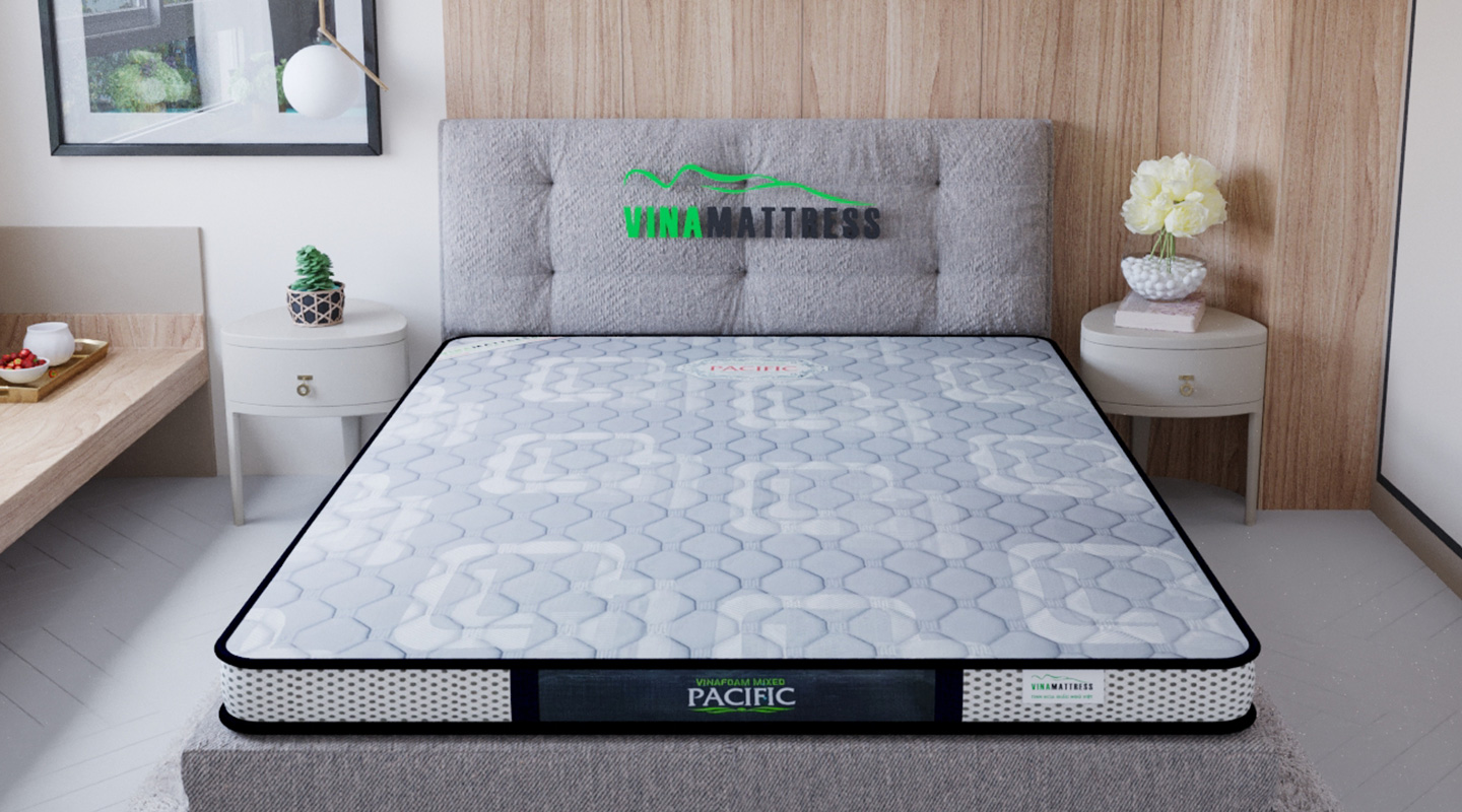 Nệm foam ép Vinamattress Pacific vải xốp