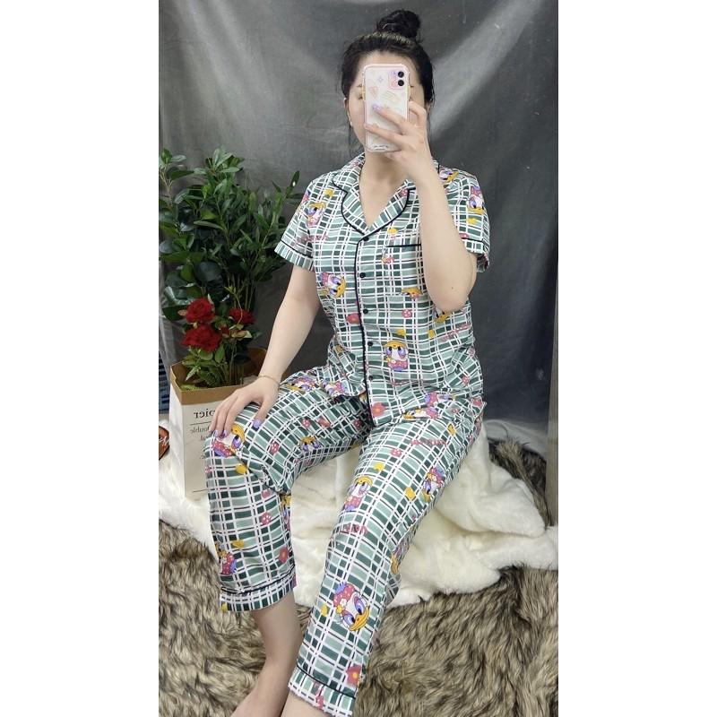 ĐỒ BỘ PIJAMA KATE-Tay ngắn quần dài