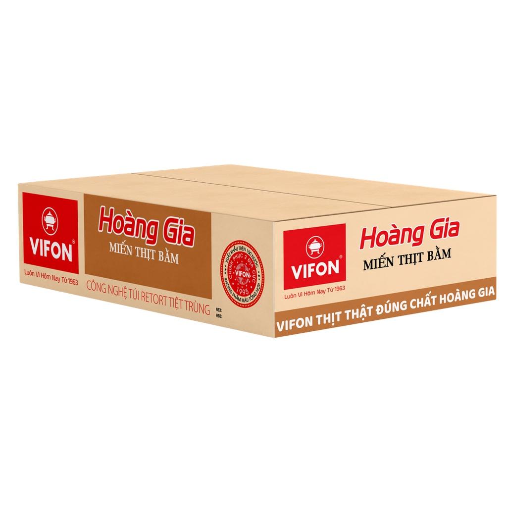 Thùng 18 Gói Hoàng Gia Miến Thịt Bằm VIFON 105g