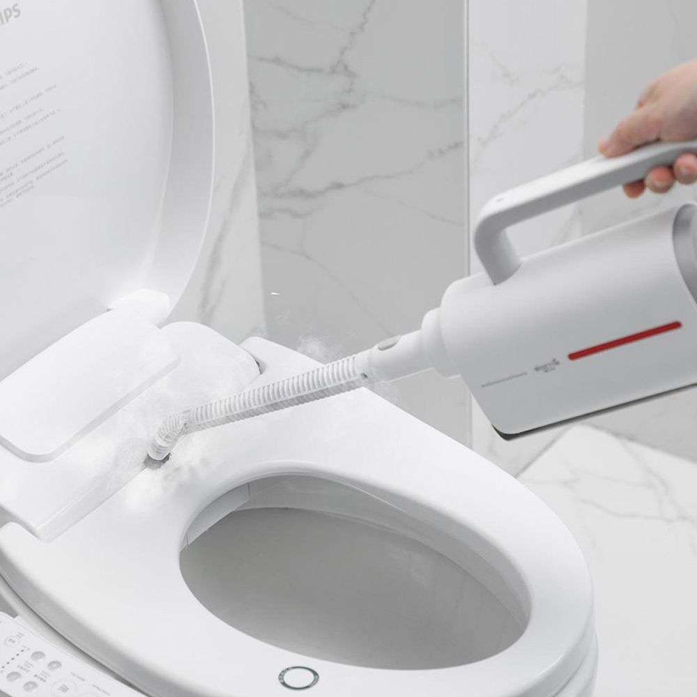 Máy lau nhà vệ sinh nhà cửa hơi nước cầm tay Deerma ZQ600 có chế độ kháng khuẩn cao cấp - Hàng Chính Hãng