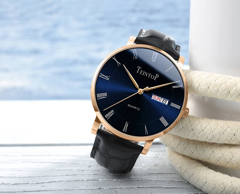 Đồng hồ nam chính hãng Teintop T7016-2 Fullbox, Kính sapphire ,chống xước,chống nước,dây da xịn, Mới 100%,Bảo hành 12 tháng,Thiết kế đơn giản ,trẻ trung và sang trọng
