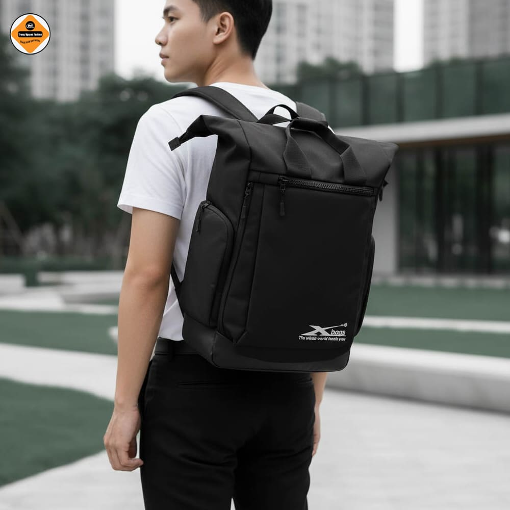Balo du lịch cao cấp hiện đại Xbags Secret – Balo du lịch đa năng siêu nhẹ, nhiều ngăn tiện lợi, năng động cho đi du lịch dã ngoại XB1201