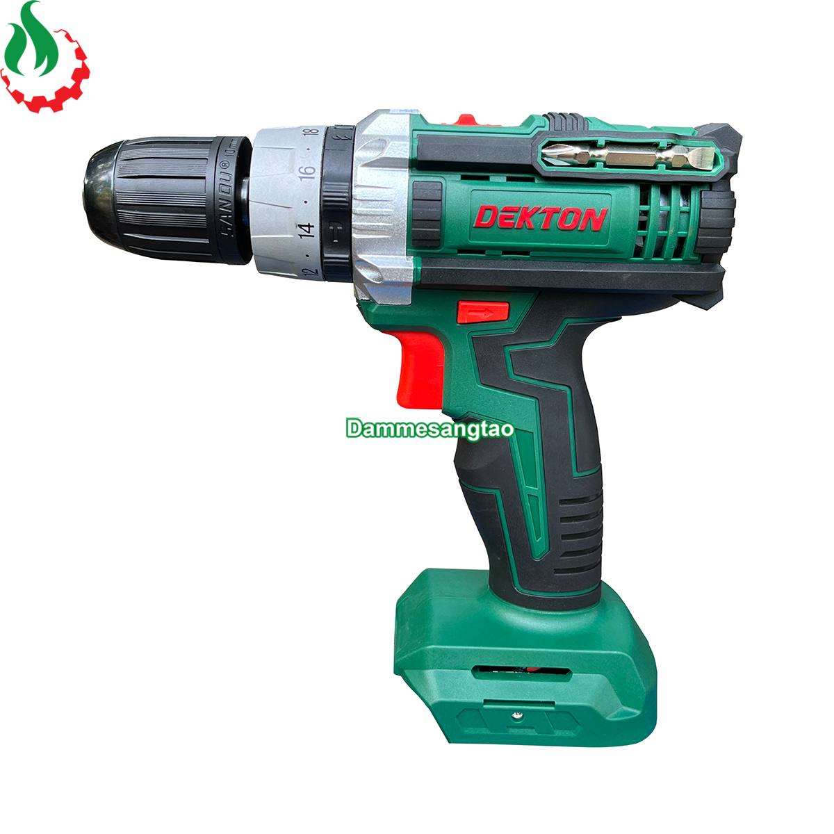 Thân máy khoan pin 18V Dekton DK-2115B 39Nm