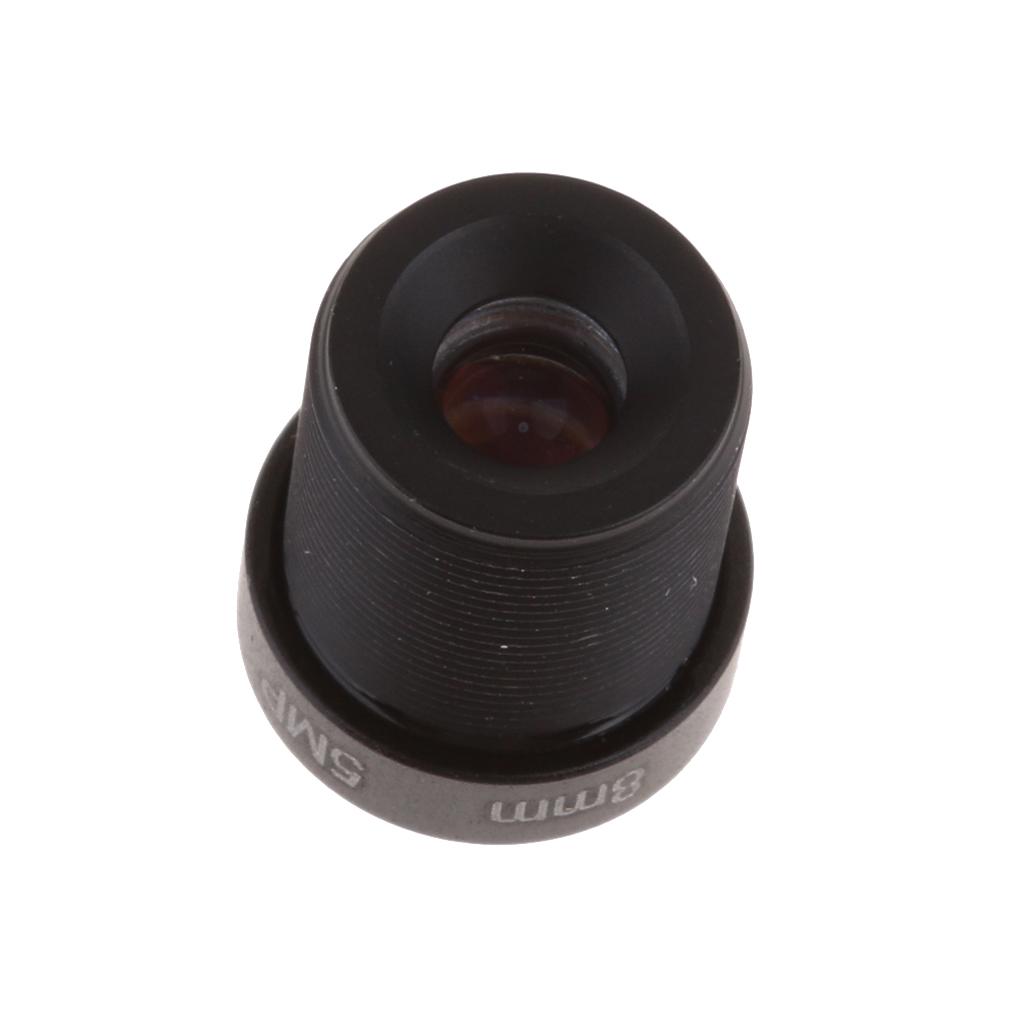 1/2.5'' HD 5mp 8mm 48 Degree Angle IR Board Lens M12 for Security IP Camera