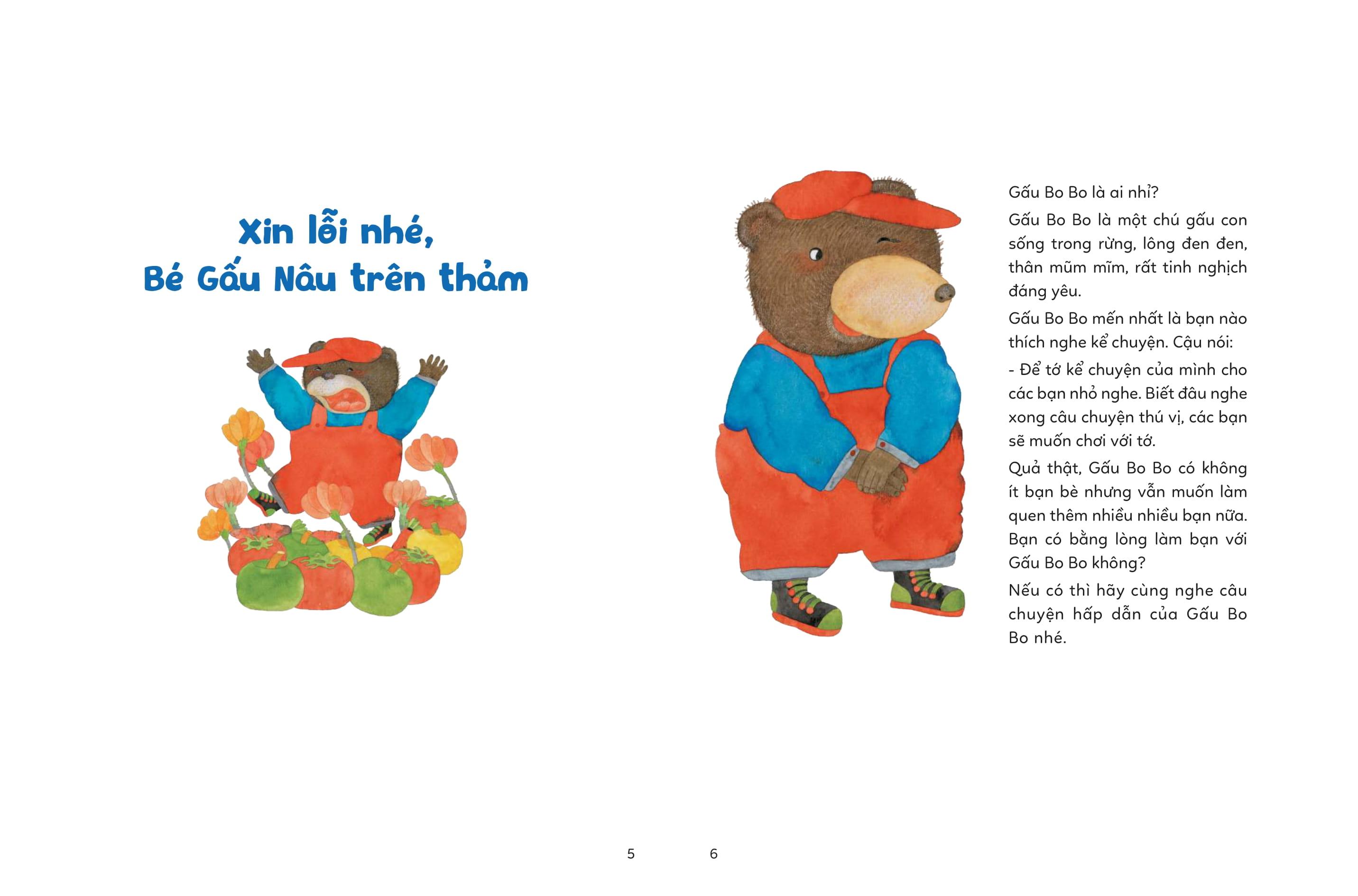 Sách - Quà Tặng Bé Thơ - Gấu Bo Bo Tinh Nghịch