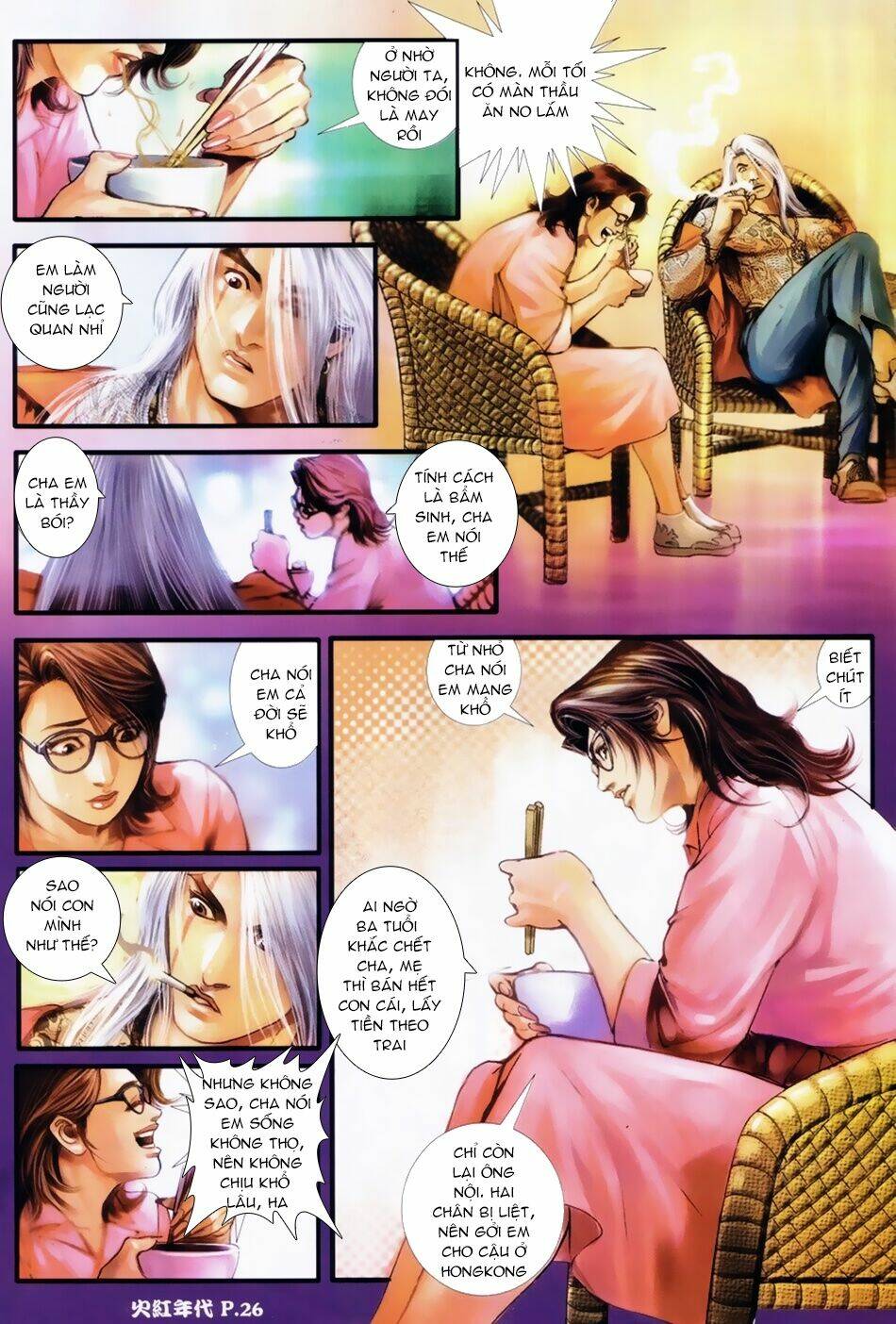 hỏa hồng niên đại hắc cốt đường chapter 22 25