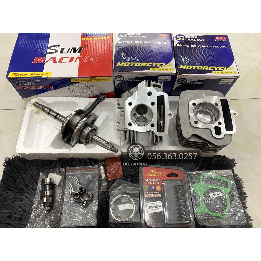 COMBO ĐẦU LÒNG WAVE ANPHA 100 S 100 RS RSX LÊN 54 DÊN LỚN 110 CHO WAVE S100 RS 100 RSX100