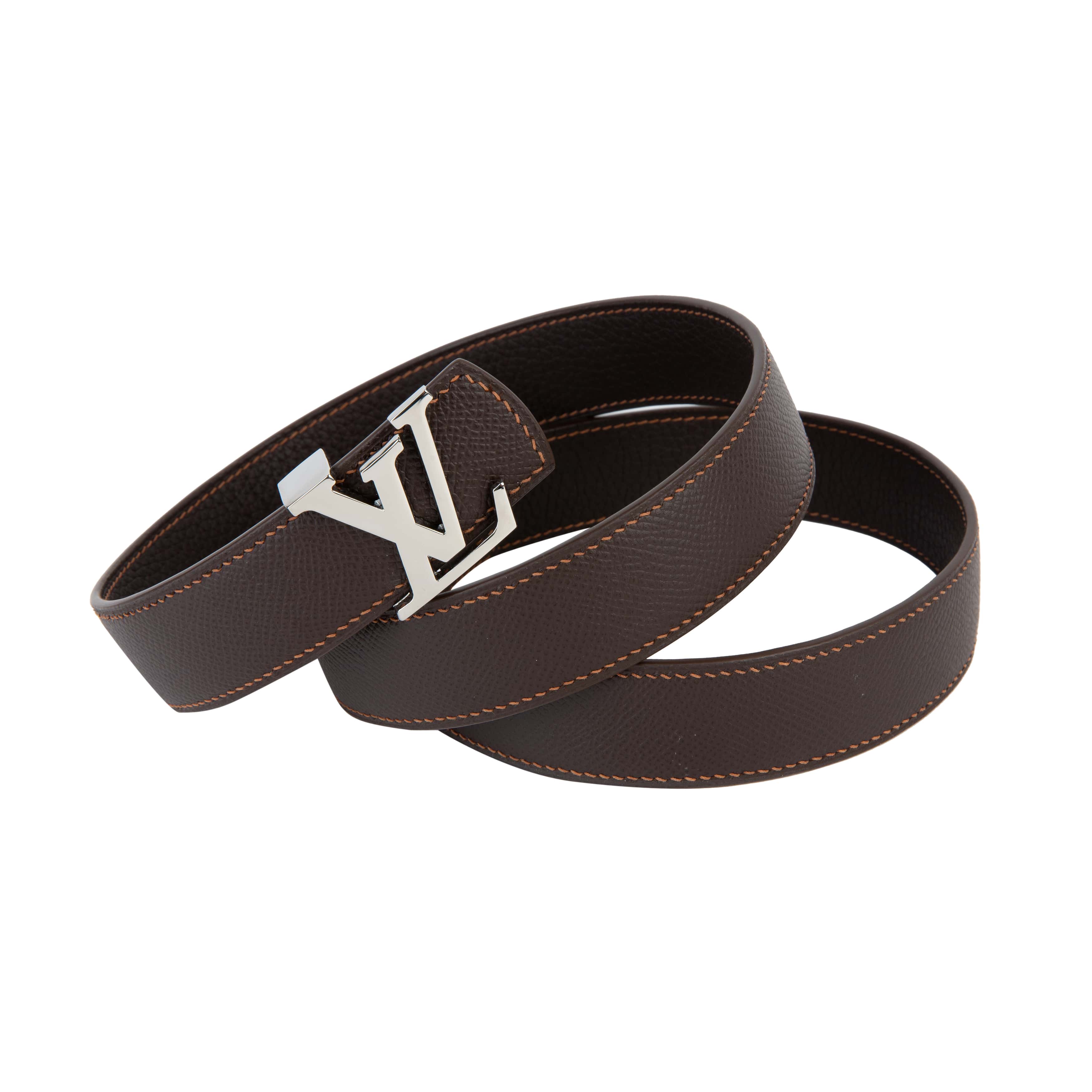 Thắt lưng da nam màu nâu thanh lịch