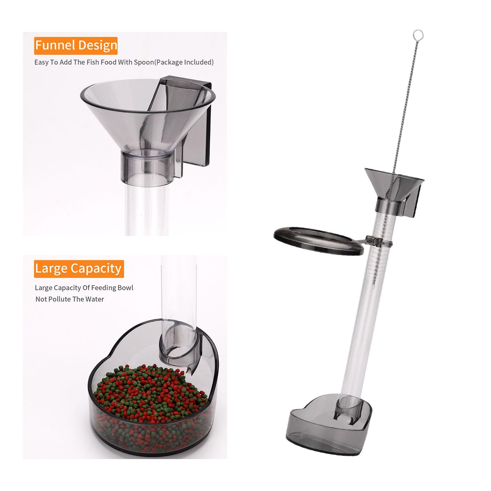 Aquarium Fish Feeder  Accessory Professional Large Capacity Durable